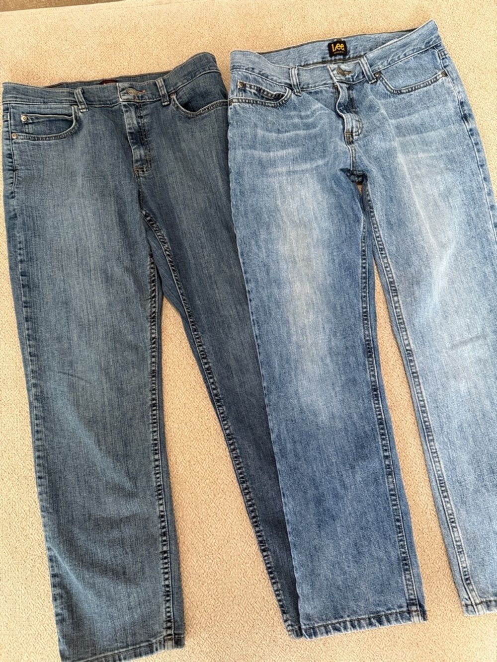 Lot of 2 Lee Jeans Men’s 31 x 30 Everyday Wear